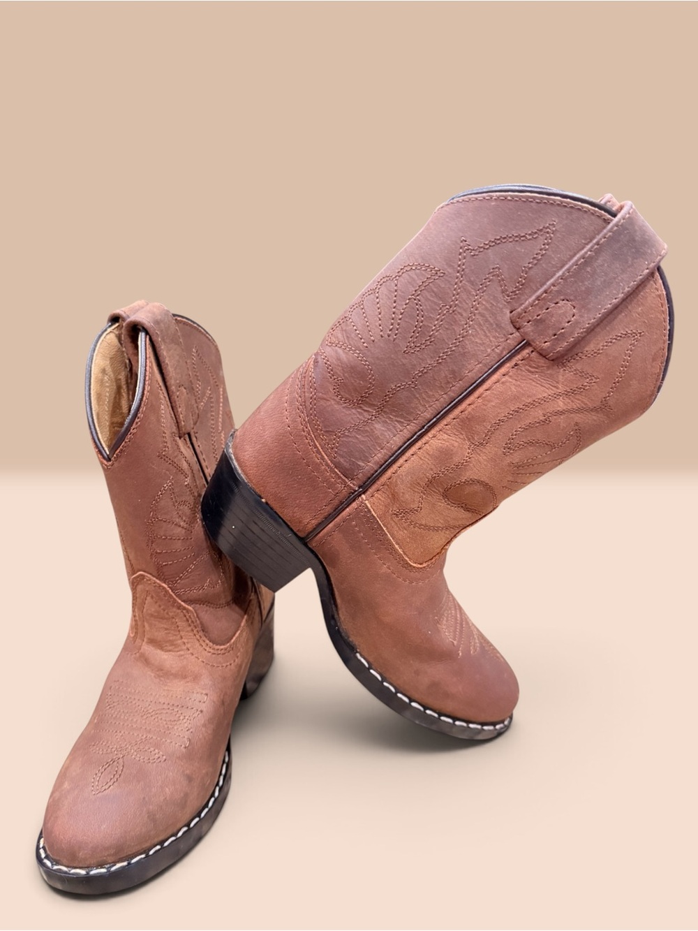 Masterson Boot co. Leather Cowboy Boot